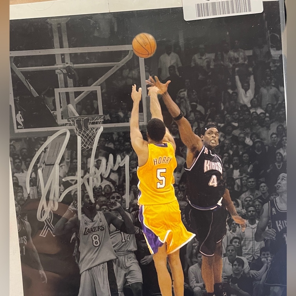 Autographed Robert Horry Photo LA Lakers PSA COA Basketball